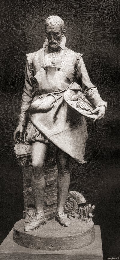 Bernard Palissy, from The Century Magazine, published 1887 by Louis Ernest Barrias